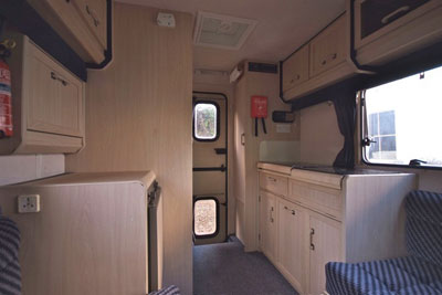 VW T4 Holdsworth Valentine  Furniture Layout
